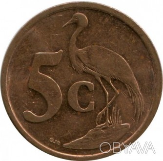 ПАР ÷ південно-Африканська Республіка 5 міліграмів 2005 No388. . фото 1