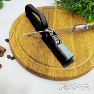Точилка для ножей с камнем - это удобный и практичный аксессуар для заточки ноже. . фото 1