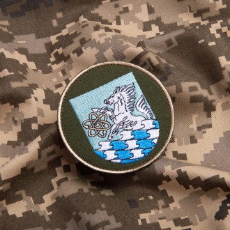 Данный патч – отличительный символ подразделений морской пехоты Украины. Он выпо. . фото 4