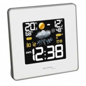 Метеостанція цифрова Technoline WS6440 White (WS6440). . фото 4 Якщо Ви шукаєте метеостанцію з чітким і яскравим екраном, інформацію з якого мож. . фото 4