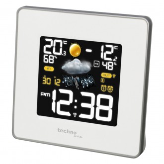 Метеостанція цифрова Technoline WS6440 White (WS6440). . фото 5 Якщо Ви шукаєте метеостанцію з чітким і яскравим екраном, інформацію з якого мож. . фото 5