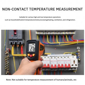 T600A: регулируемый коэффициент излучения
Безконтактне вимірювання температури . . фото 3