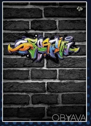 Блокнот А5 в клітинку Profi Graffiti street graphics 96 сторінок арт. GR1
Дана с. . фото 1