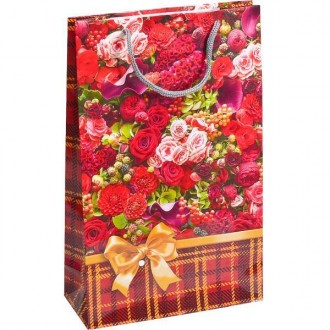 Пакет подарунковий Троянди 27х16х5см арт.3017
Невеликий подарунковий пакет, в як. . фото 5