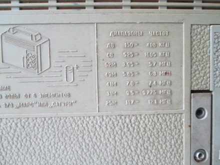 Радіоприймач VEF 201. СРСР 1970 рік. Частоти - ДВ, СВ, КВ1-КВ5. Під ремонт

Ра. . фото 6