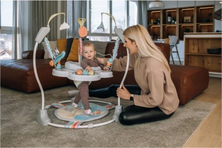 FreeON Jumperoo Baby Activity Center предназначен для малышей в период, когда он. . фото 3