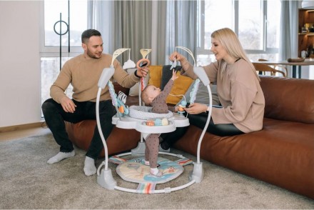 FreeON Jumperoo Baby Activity Center призначений для малюків у період, коли вони. . фото 4