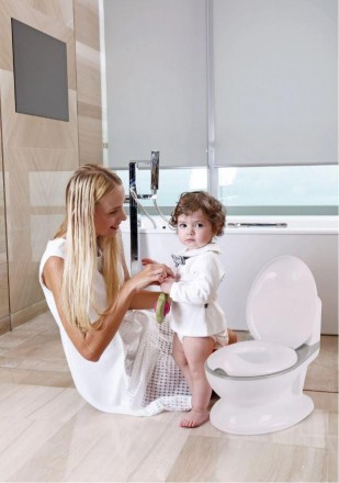 Горщик у вигляді міні-туалету полегшує привчання дитини до самостійного користув. . фото 5
