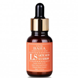 Сыворотка для лица Cos De Baha Lactic Acid 12,5% Serum - это сыворотка-пилинг с . . фото 3