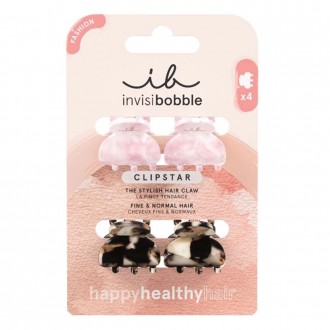 Invisibobble Clipstar Petit Four набір із чотирьох мініатюрних заколок для волос. . фото 3