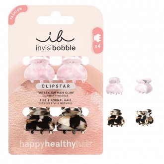 Invisibobble Clipstar Petit Four набір із чотирьох мініатюрних заколок для волос. . фото 2