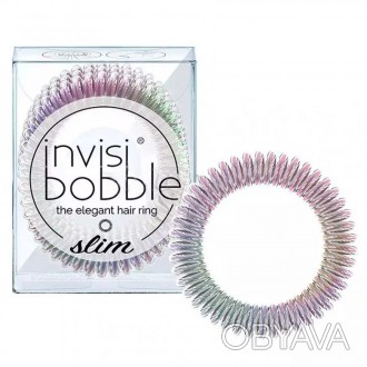 Резинки-браслеты Invisibobble Slim имеют увеличенное количество завитков, чем in. . фото 1