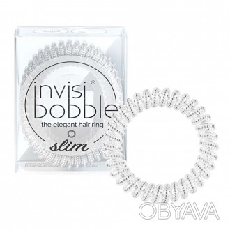 Резинки-браслеты Invisibobble Slim имеют увеличенное количество завитков, чем in. . фото 1