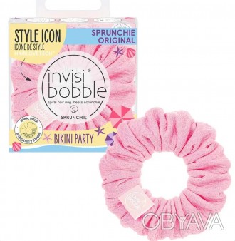 Резинка-браслет для волос Invisibobble Sprunchie Bikini Party Sun's Out Bums Out. . фото 1