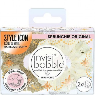 Резинка-браслет для волос Invisibobble Sprunchie Time To Shine Bring on the Nigh. . фото 3