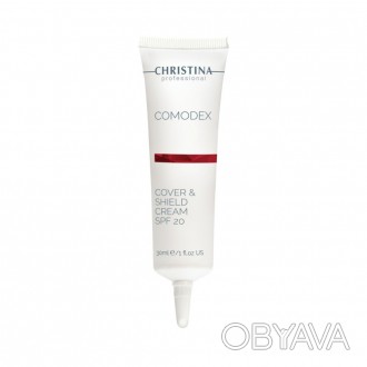 Защитный крем для лица Christina Comodex Cover Shield Cream SPF20 с тонирующим э. . фото 1
