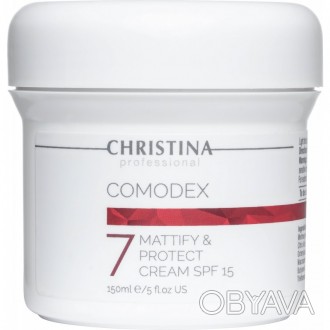 Матирующий защитный крем Christina Comodex Mattify Protect Cream SPF 15 для эффе. . фото 1