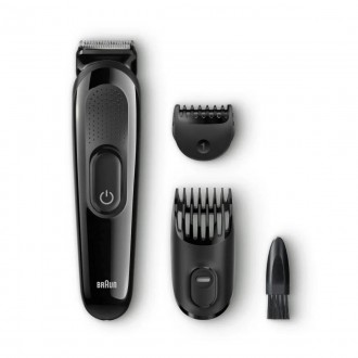 Тример Braun Styling Kit 2 3-In-1 SK2400 потурбується про те, щоб рослинність на. . фото 3