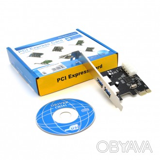 
	Контроллер PCI-Е=>USB 3.0 поможет подключить к ПК устройства с интерфейсом USB. . фото 1