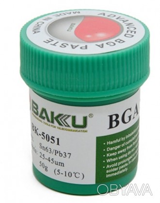 
	Паяльная паста BAKU BK-5051 – это уникальный продукт, который предназначен для. . фото 1