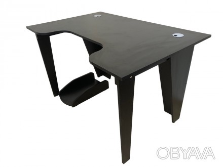 Геймерський стіл Eco12 - стильний стіл на ніжках.
Дві металеві опори чорного кол. . фото 1