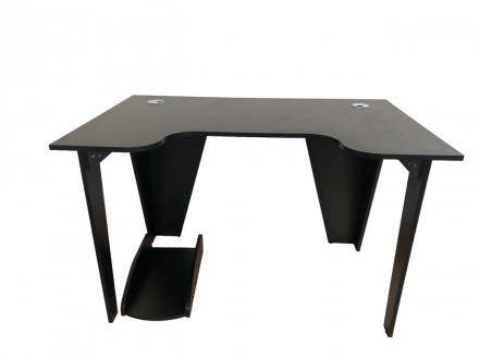 Геймерський стіл Eco14 - стильний стіл на ніжках.
Дві металеві опори чорного кол. . фото 3