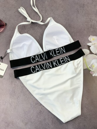 
 Купальник женский Calvin Klein B21
Трусики+лиф на завязках в пакете и упаковоч. . фото 5