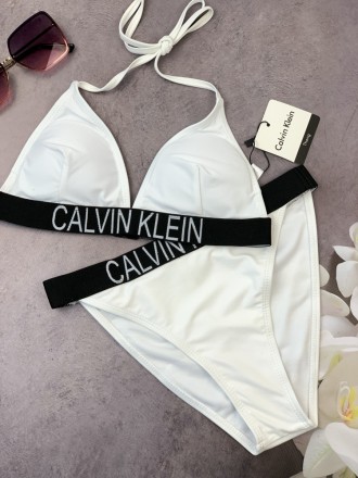 
 Купальник женский Calvin Klein B21
Трусики+лиф на завязках в пакете и упаковоч. . фото 7