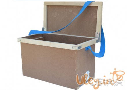  /
Ящик рамочный для 6-ти рамок Дадан
Представляет собой деревянный каркас, обши. . фото 1