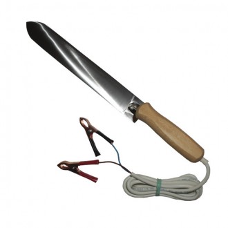  /
Нож "Гуслия" электрический ПРОФИ из нержавеющей стали - 280 мм, с блоком пита. . фото 3