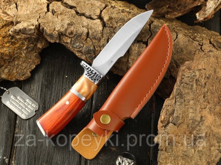 Туристический, охотничий нескладной нож Columbia - отличный выбор для охотников,. . фото 6