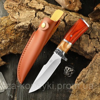Туристический, охотничий нескладной нож Columbia - отличный выбор для охотников,. . фото 8