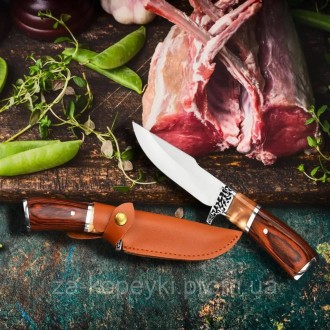 Туристический, охотничий нескладной нож Columbia - отличный выбор для охотников,. . фото 9