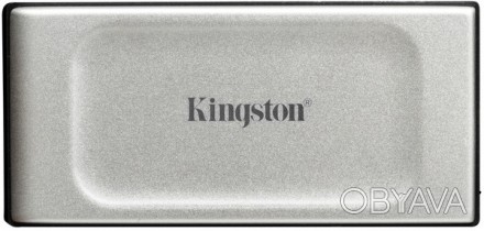 Портативний твердотільний накопичувач Kingston XS2000 використовує для під'єднан. . фото 1