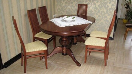 Пропонуємо розкладні столи Топаз з масиву дуба від українського виробника.

Є . . фото 4