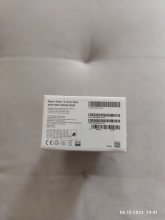 Redmi Note 12 Pro 8/128 Gb.
Колір - Graphite Gray, є NFC, екран 6.67" Amol. . фото 9