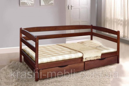 Односпальне ліжко Єва поєднує в собі практичність, компактність, оригінальний ди. . фото 2
