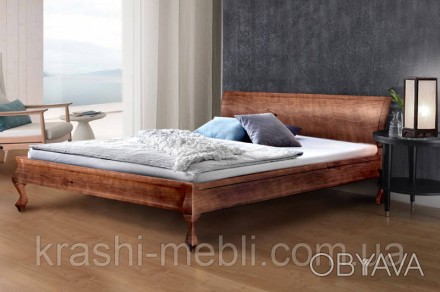 Ліжко дерев'яна Ніколь від компанії "Мікс Меблі" — це двоспальне ліжко, яке ідеа. . фото 1