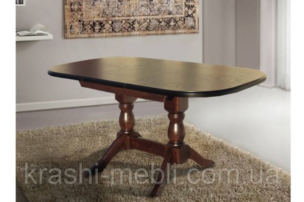 Деревянный стол Орфей от компании МИКС-Мебель изготовлен из массива бука, столеш. . фото 3