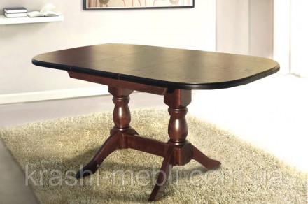 Деревянный стол Орфей от компании МИКС-Мебель изготовлен из массива бука, столеш. . фото 2