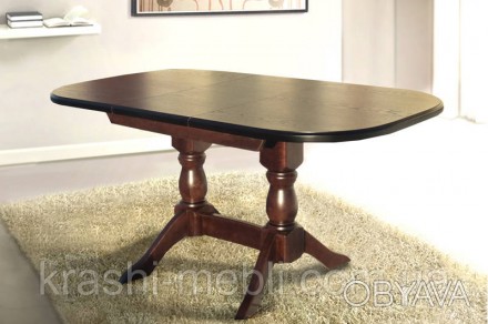 Деревянный стол Орфей от компании МИКС-Мебель изготовлен из массива бука, столеш. . фото 1