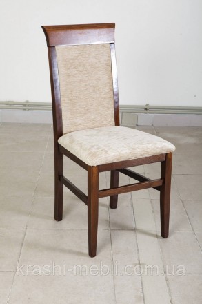 Обеденный стул из массива бука, сидение и спинка обиты тканью (Бари 56).
Обивочн. . фото 2