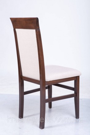 Обеденный стул из массива бука, сидение и спинка обиты тканью (Бари 56).
Обивочн. . фото 5