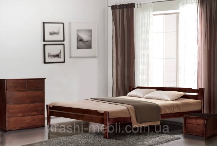Ліжко односпальне підліткове з масиву грабу, укомплектоване ортопедичним ламельн. . фото 3