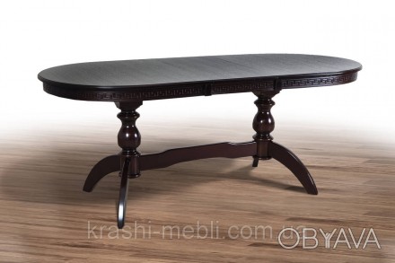 Деревянный обеденный раскладной стол из массива бука.
Габаритный размер: 1600+40. . фото 1