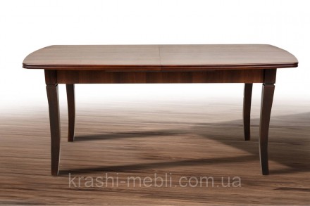 Обідній кухонний розкладний стіл.
Матеріали: масив клена, MDF, покритий штучним . . фото 2