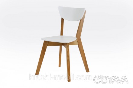 Обеденный кухонный стул в стиле "Loft", Ножки из массива ясеня, сидение и спинка. . фото 1