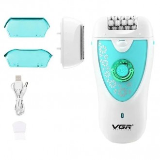 Эпилятор VGR V-722 — предназначен для удаления нежелательных волос сроком . . фото 8