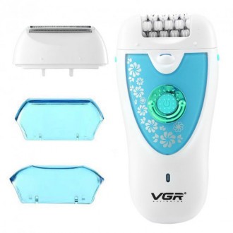 Эпилятор VGR V-722 — предназначен для удаления нежелательных волос сроком . . фото 5