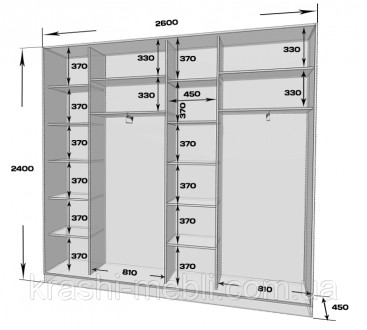 З такою шафою ви максимально збережете вільний простір кімнати завдяки ергономіч. . фото 3